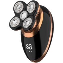 셀프 이용 이발기 다용도 전기 면도기 두피 수염관리, 8) 5블레이드 헤드 표준+코털정리+예비헤드