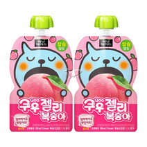 미닛메이드 쿠우젤리 복숭아 130ml, 15개