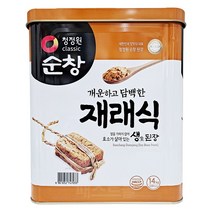 청정원 순창 재래식 생된장, 14kg, 1개