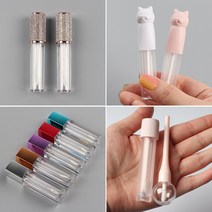 립글로즈 립틴트 화장품 용기 공병 DIY 만들기, 5.골드(3ml), 1개
