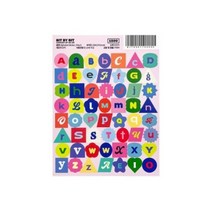 빗바이빗 Alphabet Sticker_Kitsch, 단품