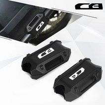 오토바이 25mm crash bar 범퍼 엔진 가드 보호 cb125f cb125r cb150r cb190 cb190r cb250r cb300f cb300r cb400 호환용