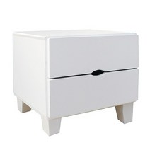 토니아 사각발 2단서랍장 협탁 수납장 전화대 보조장, 오크