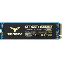 TEAMGROUP 팀그룹 T-Force CARDEA Zero Z440 2TB 3D TLC NAND NVMe PCIe Gen4 M.2 2280 Gaming SSD 5 000/4 4