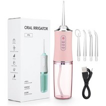 강력한 구강관리기 물치실 구강세정기 치간 세척기, 호주, Pink Oral Irrigator
