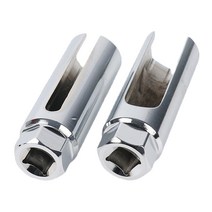 범용 22mm 1/2 인치 드라이브 자동차 산소 센서 소켓 렌치 제거 설치 도구 드라이브 자동차 산소 센서 소, 02 17mm