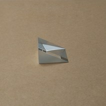 30 도 60 K9 광학 유리 직각 삼각형 내부 반사 프리즘 렌즈 레이지안경 1 개
