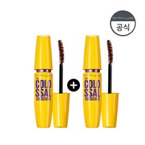 [메이블린] [기획세트][ 뉴욕] 매그넘 콜로썰 마스카라 [브라운 2개], 상세 설명 참조, 상세 설명 참조