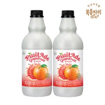 대상 복음자리 자몽에이드 1.8kg X 2개 음료베이스 음료 잼 카페재료