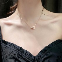 이니셜목걸이 20대여자생일선물 남자친구50일선물 D레터링 목걸이 여소중 디자인 감촉의