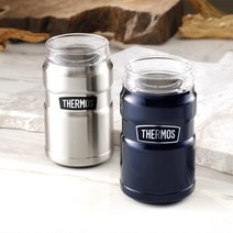 THERMOS 써모스 ROD-002K 트래블킹 컵 & 캔 홀더, 350ml, 스테인레스(S)