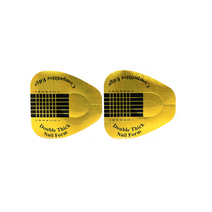 [네일 국가고시용재료] 골드폼지 100T /손톱연장/아크릴연장/네일폼지