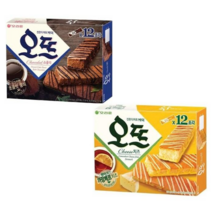 오리온 오뜨 쇼콜라 300g + 치즈 288g, 1세트