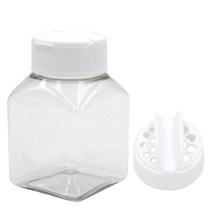 동방 화이트캡 투명 양념통, 1개, 120ml