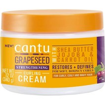 Cantu 칸투 그레이프씨드 스트렝쓰 컬 헤어 크림 340g