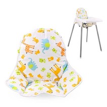 Twoworld IKEA Antilop 유아용 의자 쿠션 아기 높은 의자 시트 커버 라이너 매트 패드 쿠션 IKEA Antilop 유아용 의자 (동물 패턴), Animal Pattern