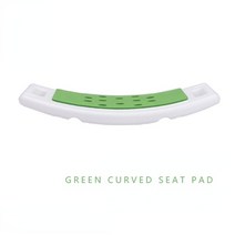 임산부 노인 욕실 목욕 의자 어르신 접이식 샤워 등받이 미끄럼 방지 쿠션 욕조 벤치 좌석 안전 액세서리 전용 쿠션, 녹색 35x24cm