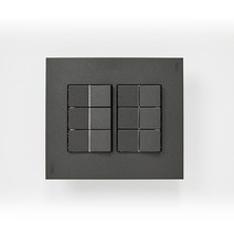 ABB 제닛 유럽형 프리미엄 배선기구 단로 6구 스위치 안트라사이트 전기 전등 매립 매입 스위치 교체
