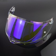 전체 얼굴 오토바이 헬멧 렌즈 바이저 AGV K1 K3-SV K5 안티 uv PC 윈드 쉴드 안경, Revo Clear Blue