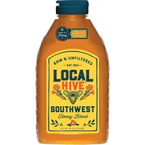 Local Hive 생 꿀 순수 및 여과되지 않음 지역 남서부 양봉 1.13 g (40 온스), 2.5 Pound Pack of 1, Local Utah