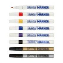 문화연필 세필 페인트마카 레드, 적색, 1타 12개입