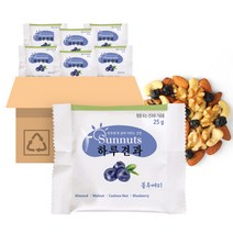 하루한줌 블루베리하루견과25g 100봉 감사선물 답례품, 하루견과블루베리25g 100봉(10입번들)