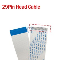 3d 프린터 인쇄기 부품 10pcs 29 핀 Ffc 플렉스 플랫 데이터 케이블 Tx800 Xp600 Mutoh Valuejet 1624 1638, 08 29pin 20cm