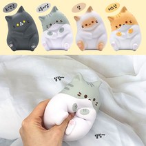 10000 말랑 고양이 스퀴시 피규어 1개 랜덤-스퀴시 핸드토이 스트레스해소 말랑이