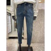 플랙진PLAC 남성 미드인디고 슬림핏 노이커츠 청바지 PJTH5NKK505