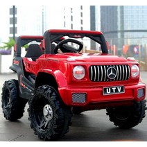 지바겐 원격 제어 전동바이크 장난감 키즈 범퍼카, 상세 페이지 참고, 그레이 4륜구동리모컨블루투스+가죽시트전기배터리