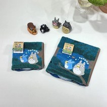 지브리 캐릭터 이웃집 토토로 어린이집 유치원 준비물 미니 세수 면 선물 타월 손수건, 미니타월