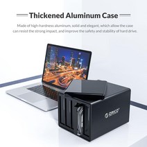 ORICO NS 3.5 인치 8 베이 USB3.0 HDD 도킹 스테이션 인클로저 120W 전원 케이스 PC 노트북용, 한개옵션1, 04 UK PLUG