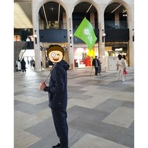 [양면 암막 사각깃발] 등산 산악회깃발/자전거깃발, 12번(바다위 야자수)