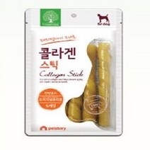[더내추럴 오리지널 콜라겐스틱 개껌 돼지껍데기 애견수제간식 5p 16cm]