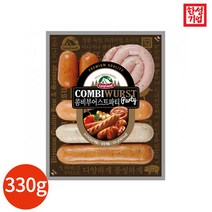 [KT알파쇼핑]한성기업 캠프렌즈 콤비부어스트 파티 330g x 2개