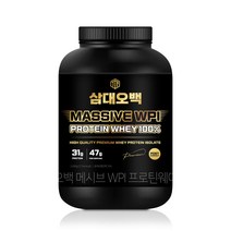 삼대오백 메시브 WPI 프로틴 웨이 100% 초코맛, 1개, 2kg