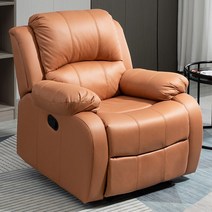 무중력 전동 1인용 리클라이너 소파 다기능 매니큐어 전기 리클라이닝 컴퓨터 영화 거실 의자, 전동 듀얼모터 180도 진동마사지, 13브라운