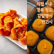 경북 청도 감말랭이 반건시 곶감 200g 500g 10구, 반건시_10구