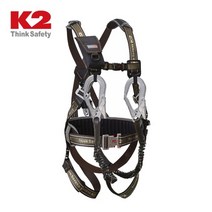K2 전체식벨트 KB-9201(Y)(BR 더블엘라) / M 케이투 안전벨트 안전그네, 1개