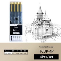 터치필 마커 안료 라이너 미크론 잉크 아트 펜 서예 브러시 펜 블랙 fineliner 스케치 만화 드로잉 핸드 레터링 화이트 펜 컬러 마카, 4pcs 세트 a-1