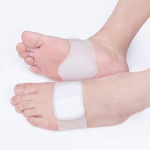 PKFARM 발바닥 평발 중족골 교정패드 발쿠션, [화이트], [1쌍]