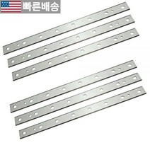 [MIUDE 정품] DeWalt DW735 DW735X 대패용 33cm(13인치) 대패 블레이드 DW7352-2 교체 2세트 (6팩) 619075