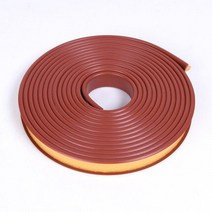 3D프린터 입문용 교육용 호환 무선 접착식 U 몰딩 엣지 밴딩 밴드 9MM 12MM 18MM-40MM 화이트 베이지 그레, 08 Brown_07 22mm 10M