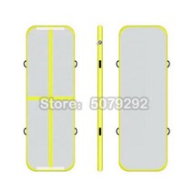 에어바운스 펌프 DWF 풍선 바운스바운싱 매트 체육관 블루 컬러 에어트랙공기 바닥에 대 한 3M 텀블링 프로모션 가격, 1x0.6x0.1m with pump+색상ful yel