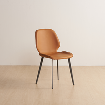 라치오 식탁의자, 오렌지(가죽)