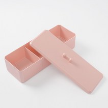 깔끔한 화장대 소품정리함/ 메이크업 화장솜보관함, 상세페이지 참조