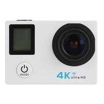유프로 가성비 와이파이 방수 미니 4k 액션캠   추가배터리, 유프로 FP모델 화이트 (메모리카드 없음)