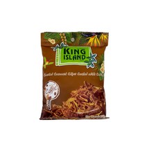 등산 야외 활동 간식 킹아일랜드 구운 코코넛칩 커피맛 50g X 27봉, 27개