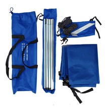 차량용 중형 차지붕텐트 차위 차박 원터치 하드탑 루프탑텐트 자동차 텐트 쉼터 그늘 캠핑 사이드 지붕 상, 04 Sapphire blue_01 300x150CM