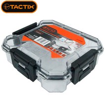 TACTIX 텍틱스 6구 방수 투명 피스함 부품함 320660
